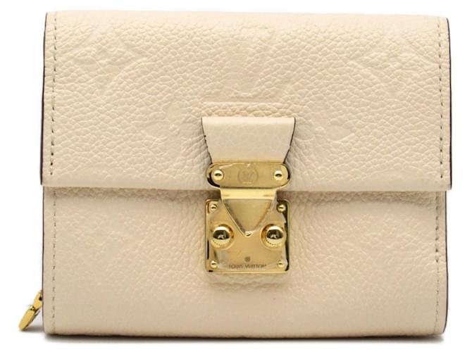 Portafoglio Metis Compatto a Tre Pieghe Louis Vuitton Beige Pelle  ref.1472261