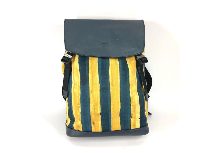 Fendi Yellow Backpack