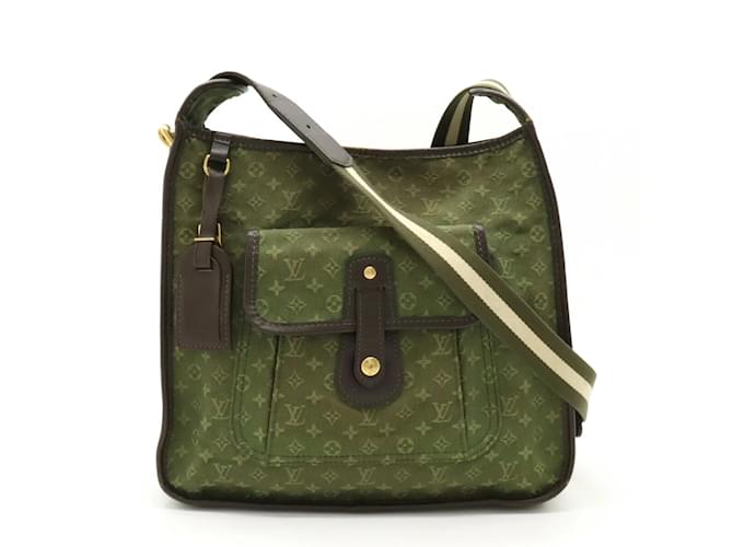 Sac à épaule Louis Vuitton Monogram Busas Marie Kate Toile Kaki  ref.1472659