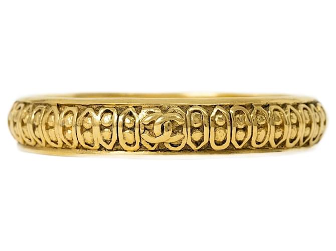 Bracelet jonc en or Chanel Coco Métal Doré  ref.1472970