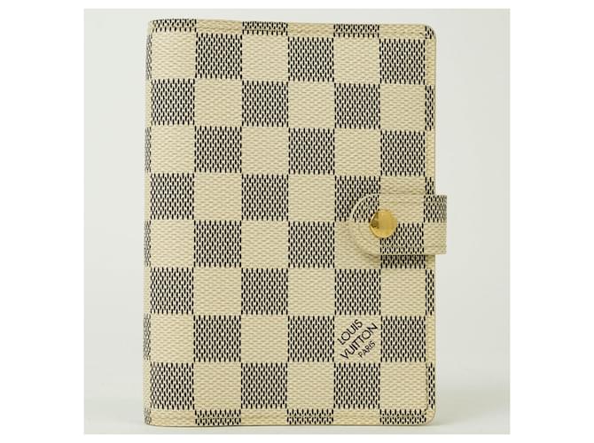 Louis Vuitton Agenda PM Azur 6-Hole Cover Cloth  ref.1472975