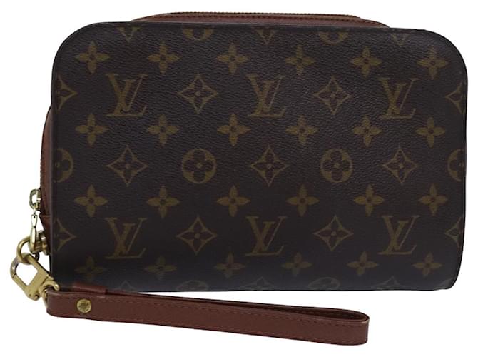 LOUIS VUITTON Monogram Orsay Clutch Bag M51790 LV Auth 80300 
