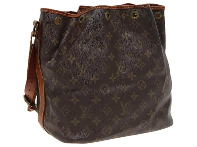 LOUIS VUITTON Monogram Petit Noe Shoulder Bag M42226 LV Auth 81511 Cloth  ref.1473199