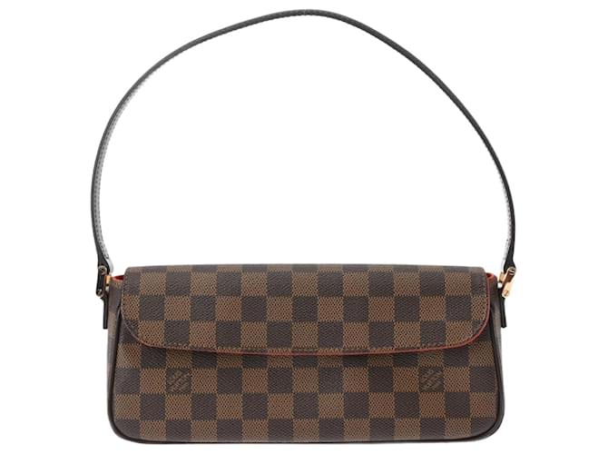 Borsa Louis Vuitton Damier Recoleta marrone Tela  ref.1473248