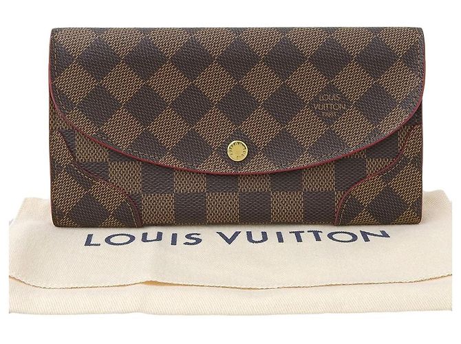 Cartera Larga Caïssa Damier Louis Vuitton M61221 Roja