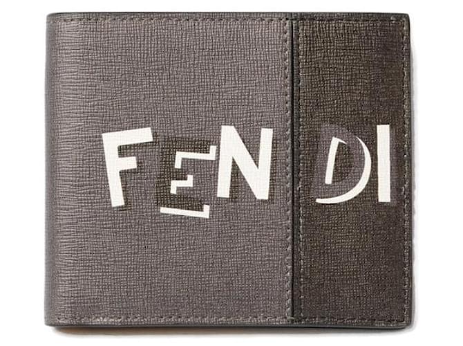 Autre Marque Fendi Leather Bifold Wallet 7M0169 ref.1475388 Joli Closet