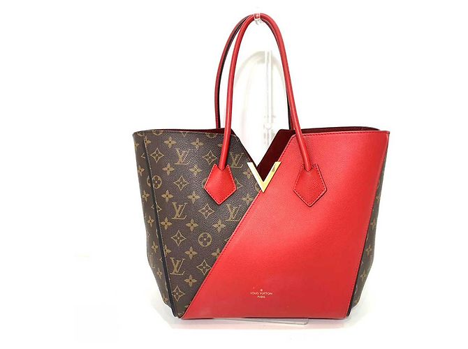 Sac à main Kimono MM Louis Vuitton Marron Rouge
