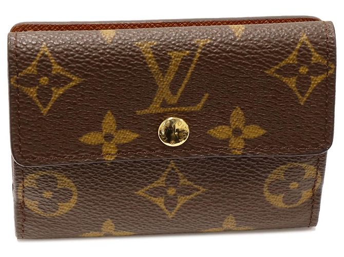 Portafoglio per carte e monete Monogram Ludlow Louis Vuitton M61927 Marrone