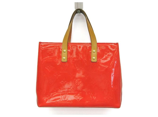 Louis Vuitton Monogram Vernis Reade PM Handtasche Rot