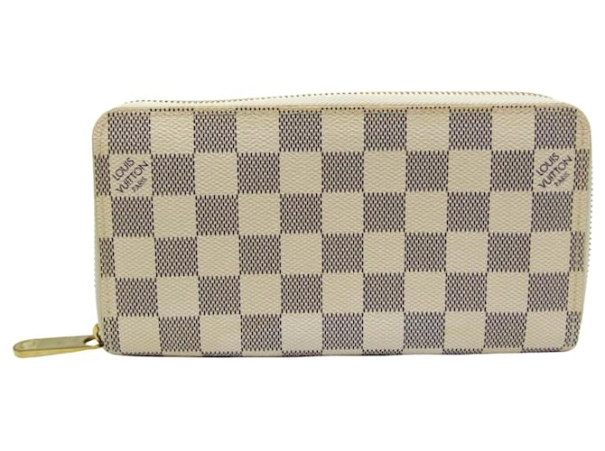 Carteira Zippy Louis Vuitton Marrom Lona  ref.1479981