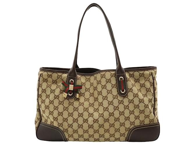 Gucci Princy Toile Beige  ref.1480050