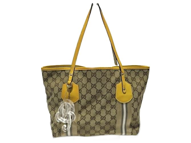 Gucci Shelly Toile Beige  ref.1480070