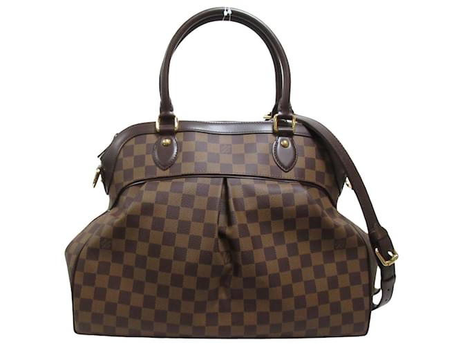 Louis Vuitton Trevi Marrom Lona  ref.1480098