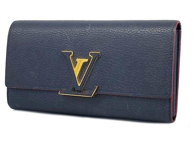 Louis Vuitton Portefeuille capucines Navy blue