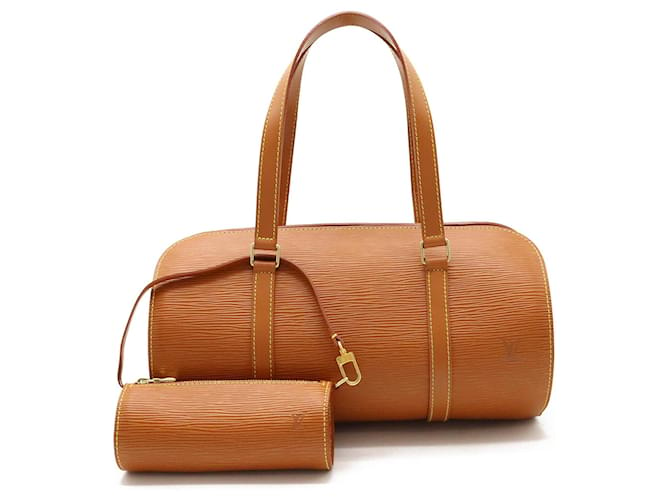 Louis Vuitton Soufflot Marrom Couro  ref.1480162