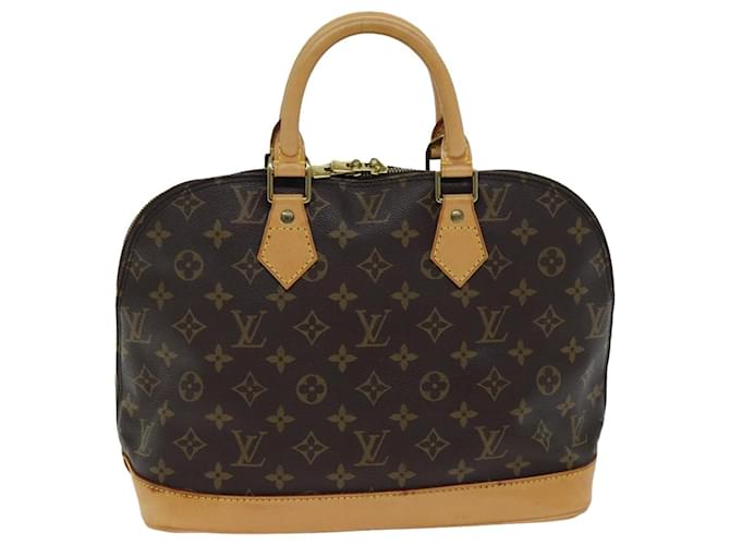 Louis Vuitton Alma Braun Leinwand  ref.1480173