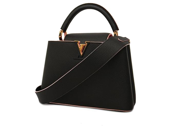 Capucines Louis Vuitton Cuir Noir  ref.1480216