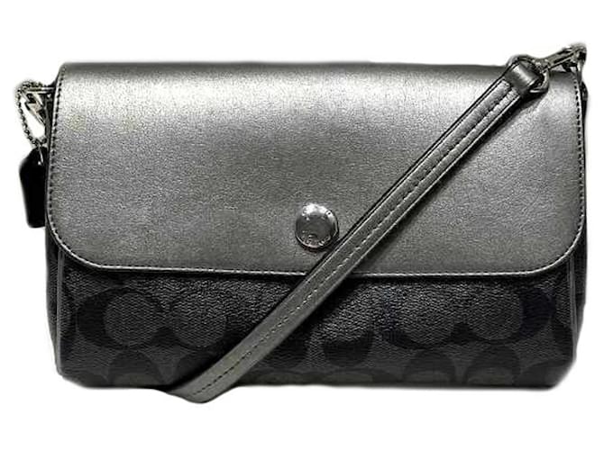 Coach Assinatura do treinador Preto Lona  ref.1480299