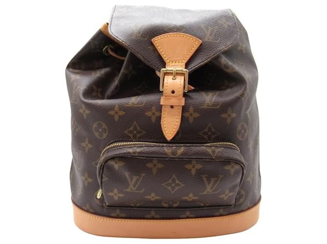 Louis Vuitton Montsouris MM Toile Marron  ref.1480337