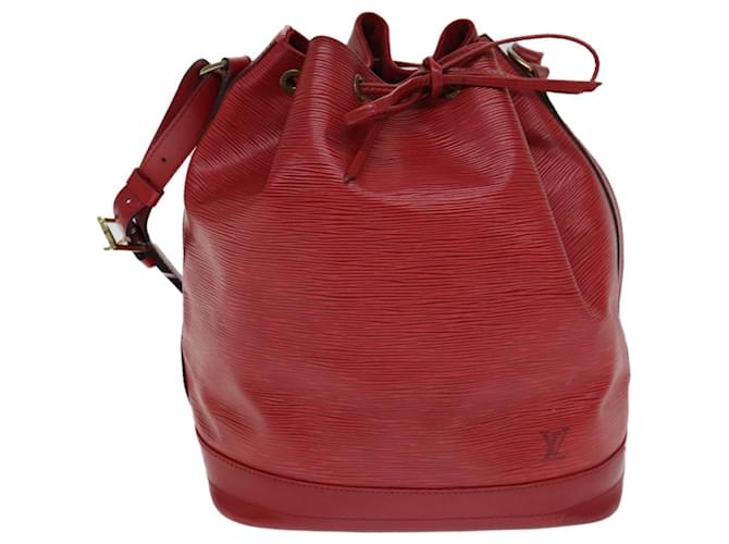 Noe Louis Vuitton Noé Vermelho Couro envernizado  ref.1480367