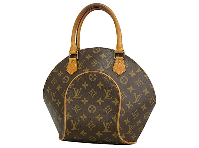 Louis Vuitton Ellipse Marrom Lona  ref.1480371