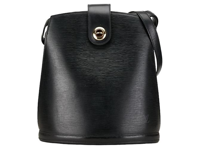 Louis Vuitton Cluny Negro Cuero  ref.1480418