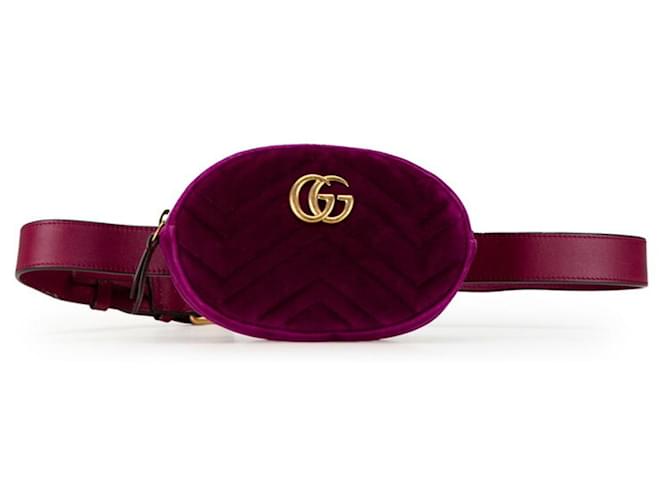 Gucci GG Marmont Porpora Svezia  ref.1480434