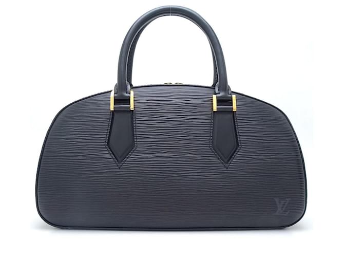 Louis Vuitton Epi Jasmine Handbag in Noir Black Leather  ref.1480453