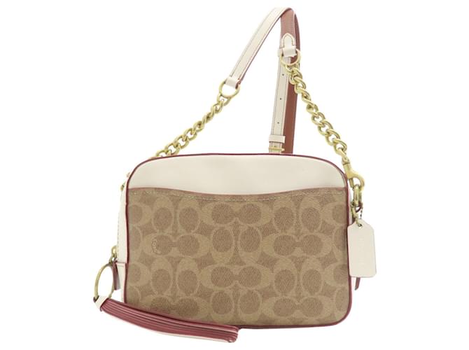 Coach Entraîneur Ashley Toile Marron  ref.1480513