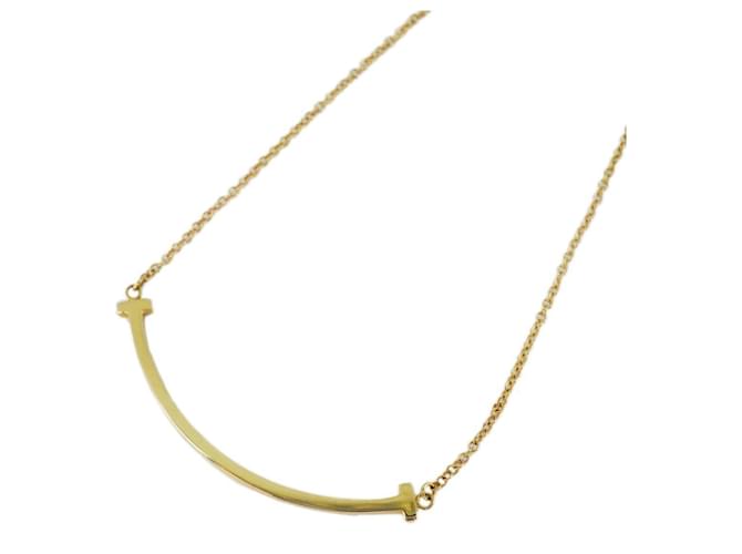 Tiffany & Co Colar Tiffany T Smile Small em ouro amarelo 18K  ref.1480516