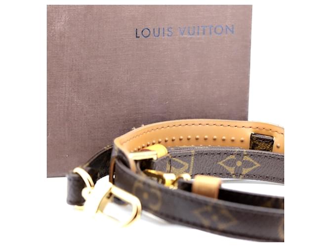 Louis Vuitton PVC Strap Brown Cloth  ref.1480731