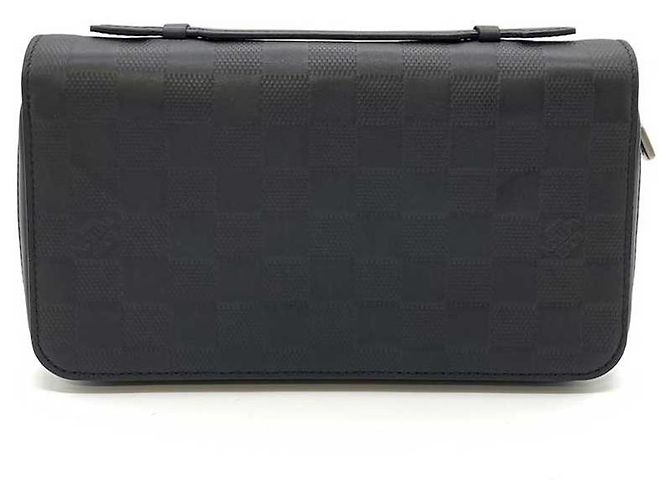 Cartera Zippy XL Damier Infini Louis Vuitton Negra Negro