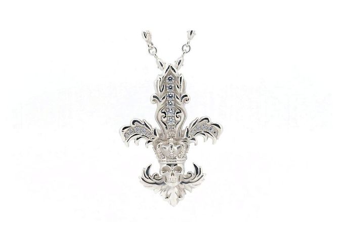 Autre Marque Collana SV925 Justin Davis Argento