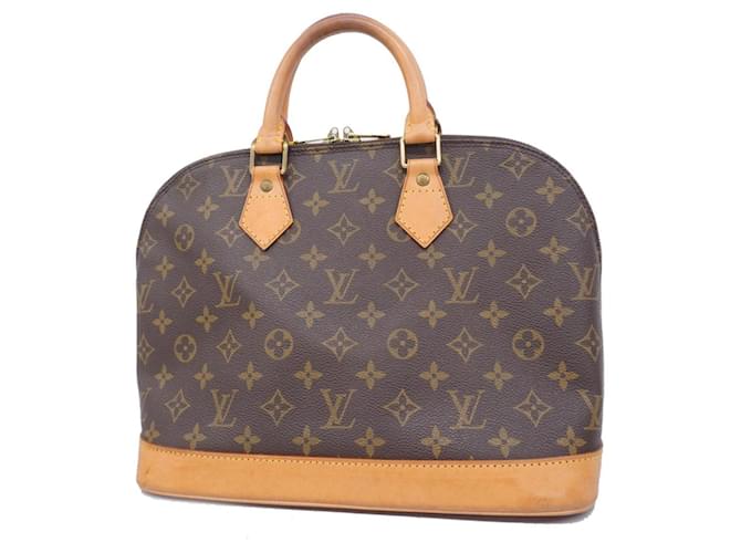 Louis Vuitton Monogram Alma Handbag Brown  ref.1482744