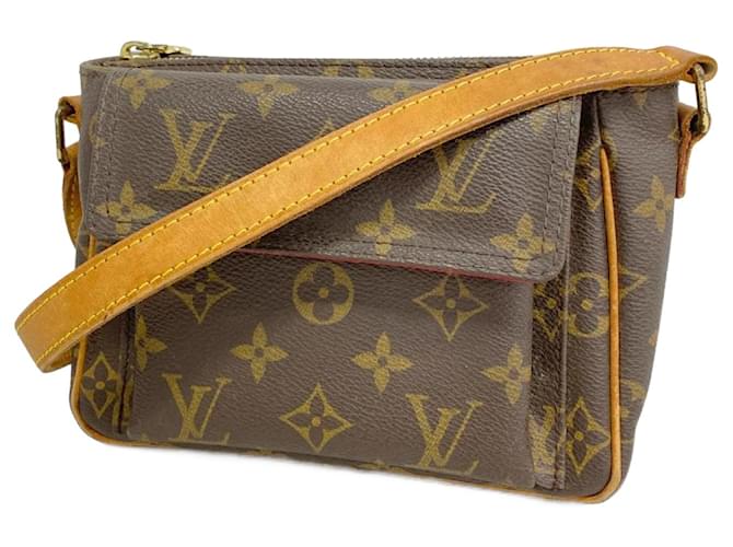 Louis Vuitton Monogram Vivacite PM Schultertasche Braun ref  