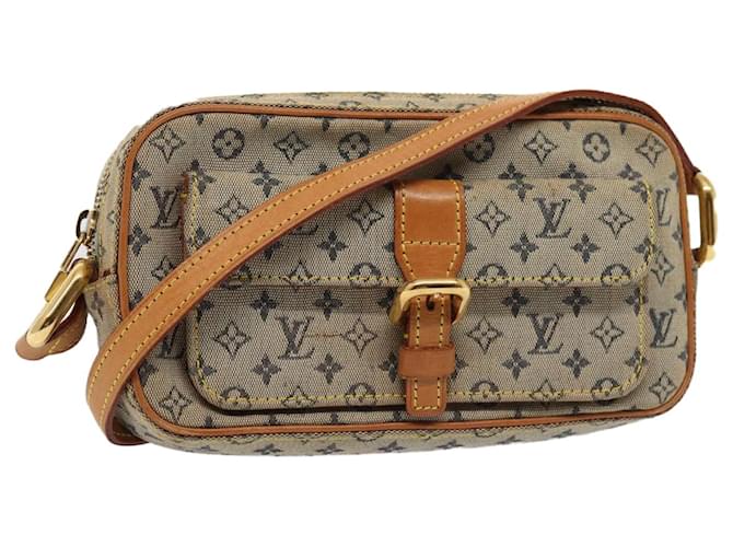 LOUIS VUITTON Monogram Mini Juliet MM Schultertasche Blau M92004  