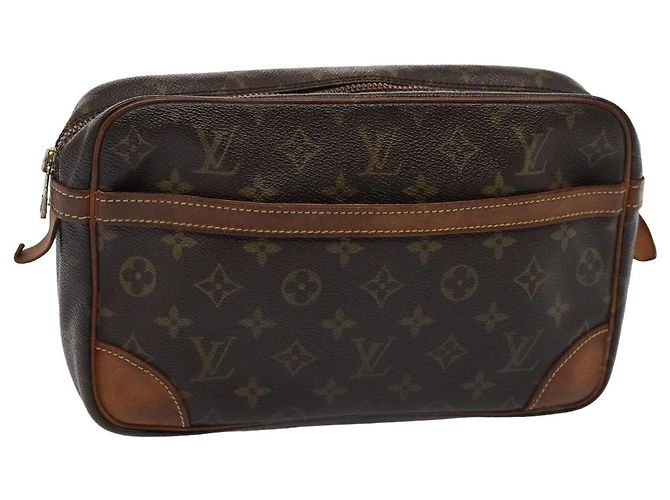 LOUIS VUITTON Clutch Compiegne 28 M51845 LV Auth 80515 Monogramm