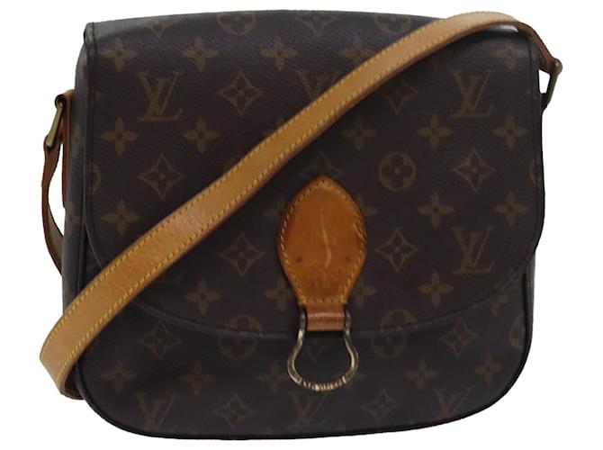LOUIS VUITTON Monogram Saint Cloud GM Schultertasche M51242 LV  
