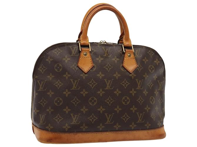 LOUIS VUITTON Bolsa de Mão Monogram Alma M51130 LV Auth 80326 Monograma Lona  ref.1482974