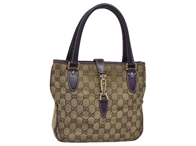 バッグ GUCCI hand bag Jackie Canvas beige GUCCI Jackie 1961 Small GG Supreme Canvas Beige Shoulder Bag