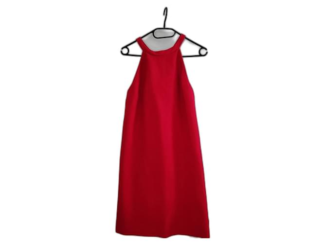 Miu Miu Robes Viscose Rouge  ref.1483042