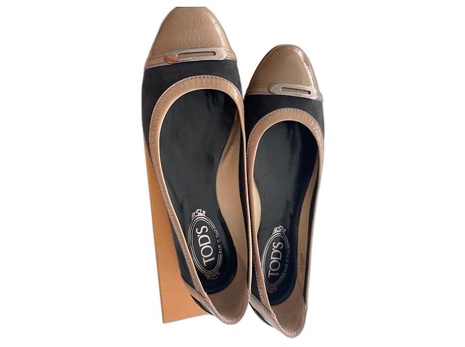 Tod's High Heels aus beige Leder