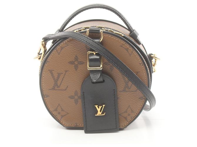 Louis Vuitton Mini Boite Chapeau Canvas Schultertasche M68276 in 