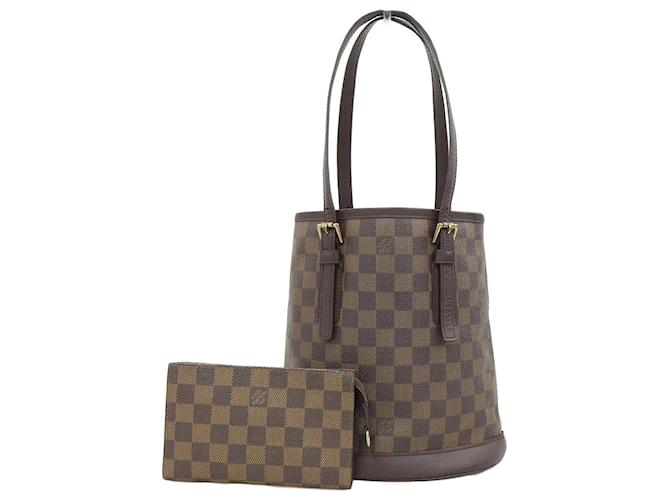 Louis Vuitton Damier Mare Handbag N42240 Brown Cloth  ref.1484716