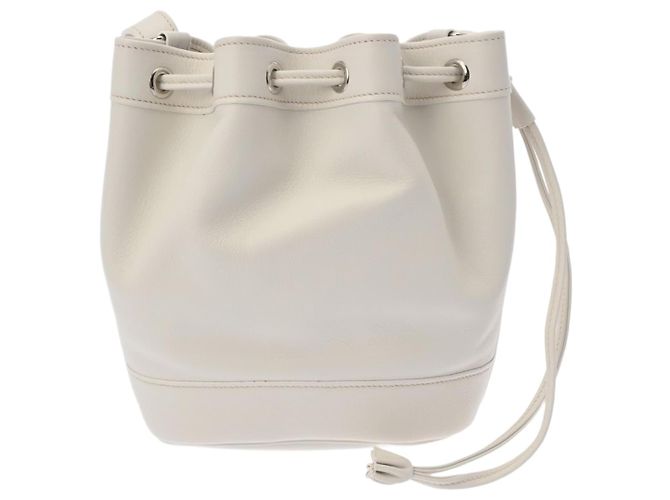 Market Hermès Bolso de hombro de cuero Swift blanco PM Hermes