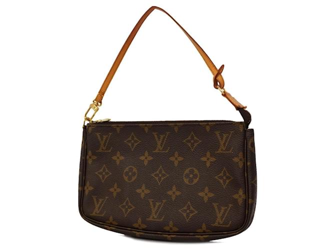 Louis Vuitton Monogram Pouch for Women Brown Patent leather  ref.1485387