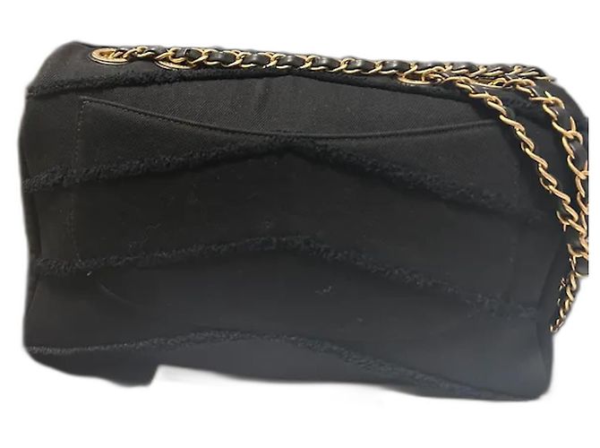 Classique Chanel classic denim spring summer 2020 Noir