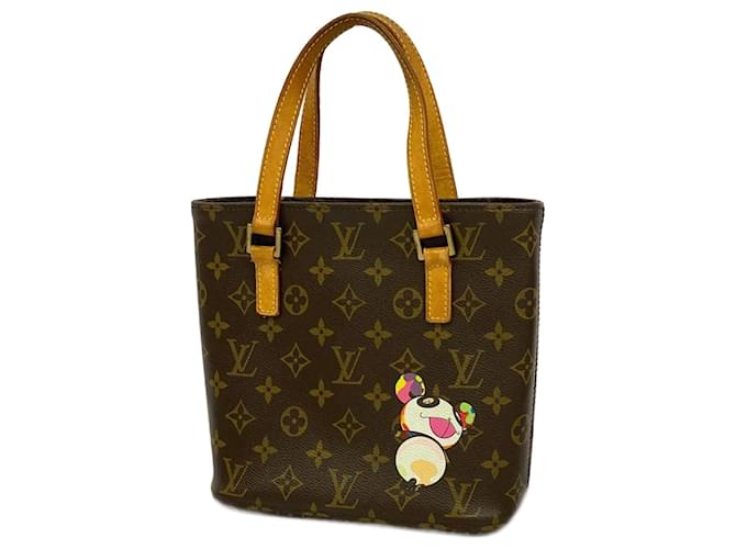 Louis Vuitton Monogram Panda Handbag Brown Patent leather  ref.1485415