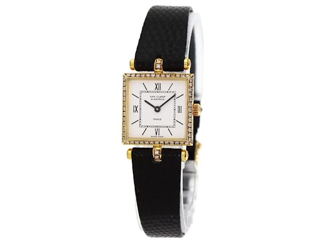 Montre carrée en diamant classique Van Cleef & Arpels  ref.1485981