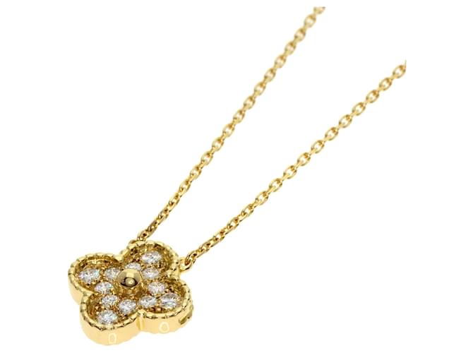 Collier en diamant Alhambra de Van Cleef & Arpels Or jaune Doré  ref.1486004